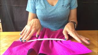 Really Simple Ruching Technique with Elastic Beginner Sewing Tutorial for Ruffles [upl. by Grady979]