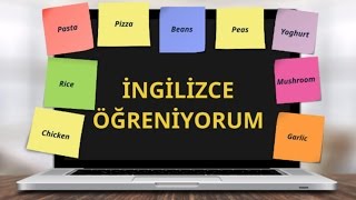 İngilizce Yiyecek ve İçecekler İsimleri 2  FOODS [upl. by Ardiedal]