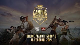 PUBG Mobile Campus Championship  Online Playoff Group B [upl. by Rebekkah]