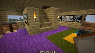 Design inside a hotel in Minecraft 1193 [upl. by Hike]