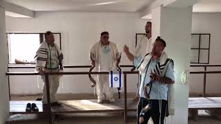 Blowing the Shofar in Jericho [upl. by Nanon877]