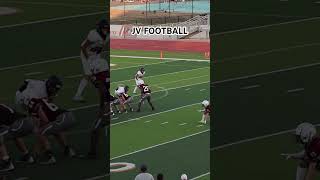 Kick BLOCKED football jvfootball kickblocked [upl. by Waterman879]