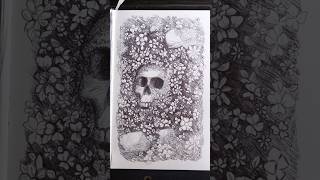 Inktober day 2 💀 inktober inktober2024 [upl. by Bronwyn]