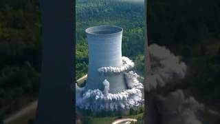 Epic cooling tower demolition [upl. by Astor]