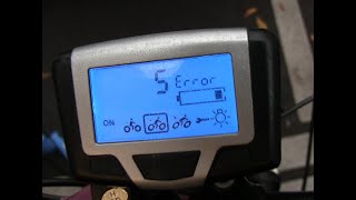 Nabenmotor defekt  TranzX M1  keine Unterstützung  Error 5  Velo de Ville  Displayfehler [upl. by Tiffanle]