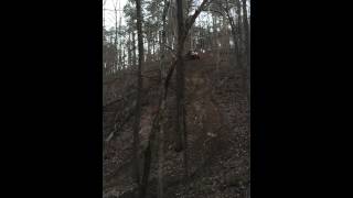 RZR 900 4 seater climbing vertical loose dirt hill [upl. by Daveda]