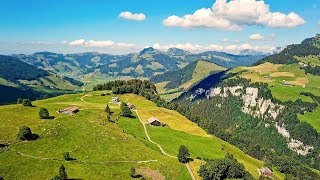 Drone Views of Switzerland in 4k Oberiberg amp Unteriberg [upl. by Buford603]