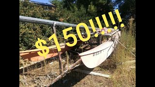 150 Hobie 16 Catamaran Restoration quotBone Yard to Cruiserquot Part 1 [upl. by Xila]