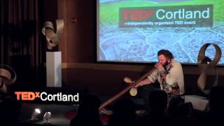 Just didgeridoo it for better sleep better sex and better health Paul Speight at TEDxCortland [upl. by Rovaert996]