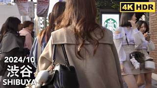 Weekend Walk in Tokyo From Harajuku to Shibuya  202410 [upl. by Orimlede47]