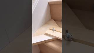 How to make a good template for stairs 👉 Gpr3Carpentry🔨 tips carpentry tools stairs viral [upl. by On999]