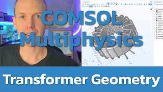 COMSOL  3D EM Intro 2 Toroidal Transformer Model [upl. by Relyat]