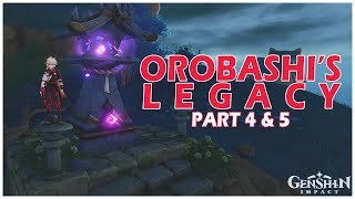 Orobashis Legacy Part 4 amp 5  Fort Mumei and Kitain Cross Spear  Genshin Impact [upl. by Toille]