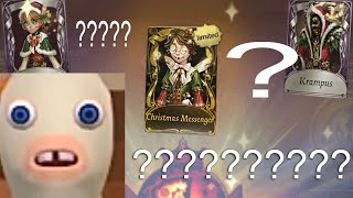 Identity V  MERRY CHRISTMAS TO  ME   S29 Essence 3 OPENING 🎅🎄 Postman Christmas Messenger [upl. by Leirej116]