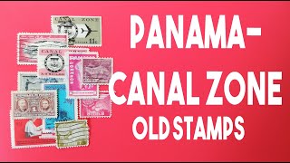 Postage Stamps  Panama  Canal Zone [upl. by Freudberg]