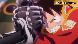 Pertarungan Luffy vs Lucci di Eeg Head  One Piece Episode 1100 Sub Indo [upl. by Wandie642]