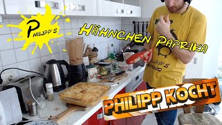 PaprikaSahneHähnchen amp Nachtisch ► PHILIPP KOCHT 035 [upl. by Notliw]