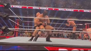 WWE Brock Lesnar Return amp Attack Everyone WWE Mens Royal Rumble Full Match SmackDown [upl. by Aital]