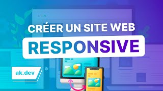 Créer un site web responsive en HTML  CSS [upl. by Mars]