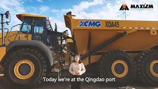 MAXIZM  XCMG XDA45 Articulated Dump Truck [upl. by Negris]