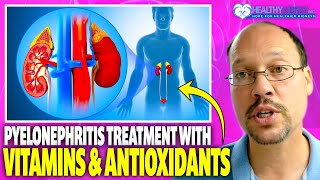 Pyelonephritis Treatment With Vitamins amp Antioxidants Acute or Chronic Pyelonephritis Stop Scarring [upl. by Allenaj121]