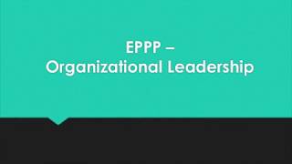 EPPP  Theories of Leadership [upl. by Farley]