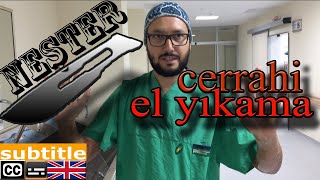 CERRAHİ EL YIKAMA  NEŞTER  AMELİYAT ALETLERİ  SCALPEL  SURGICAL HANDWASH  OPERATING INSTRUMENT [upl. by Wurst499]