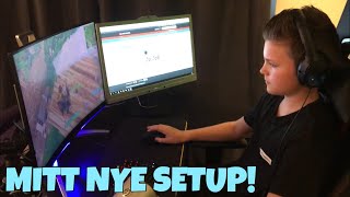 EIRIK DALEN  SETUP  NYTT UTSTYR HAR FÅTT NY PC [upl. by Esineg]