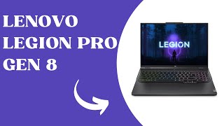 Lenovo Legion Pro 5 Gen 8  Ordenador Portátil Gaming 16quot WQXGA 165Hz Intel Core i713700HX 32GB [upl. by Airym]