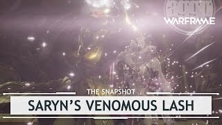 Warframe Saryns Venomous Lash Build  3 Forma thesnapshot [upl. by Andrei]