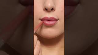 Nude Lip Look Buxom Lip Liner and Laura Geller Italian Marble Lipstick lipswatch lipliner [upl. by Aisek]