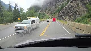 Coquihalla  Highway thru Hell  British Columbia HWY 1 in the summer  steep grades [upl. by Cirek]