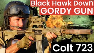 GORDY CLONE  BLACK HAWK DOWN COLT 723 CLONE GUN [upl. by Esnohpla]