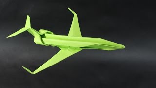 How to make a Gulfstream paper airplane [upl. by Sitruc657]