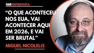 MIGUEL NICOLELIS DISTOPIA DAS BIGTECHS O DOMÍNIO DA EXTREMADIREITA E O FIM DO SONHO AMERICANO [upl. by Atinahc]