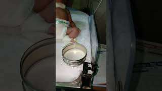 newborn baby milk 🍼 motivation viral vwdio nursing work [upl. by Alvinia240]