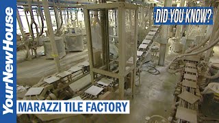 How Tiles are Made Marazzi Factory Tour  Did You Know [upl. by Vine567]