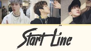 3RACHA 쓰리라차  Start Line Han Eng Rom Color Coded Lyrics [upl. by Stoughton]