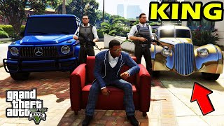 Franklin Become The KING OF LOS SANTOS In GTA 5  SHINCHAN and CHOP [upl. by Yob]