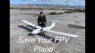 How to Not Lose Your FPV Plane Because of a Stupid Reason ESC Low Volt Cutoff [upl. by Hsac]