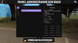 MTASA  MOD PAINEL ADMIN SEM BUGS EXCLUSIVO  DOWNLOAD FREE [upl. by Coad]