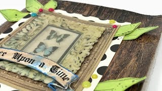 How to Make a Wood Grain Journal Cover [upl. by Mildred]