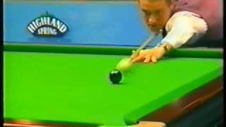 147 break by Stephen Hendry vs Peter Ebdon  B Open 1999 [upl. by Ecinereb987]