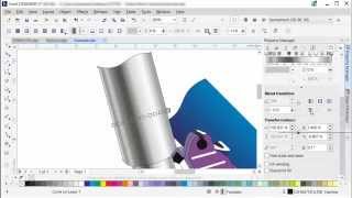 Advanced fill and transparency tools in Corel DESIGNER [upl. by Decker]