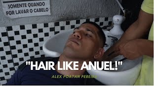 Alex Poatan Pereira I Hair like Anuel [upl. by Une]