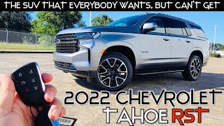 2022 Chevrolet Tahoe RST Major new changes  amp Full Review [upl. by Annodam310]