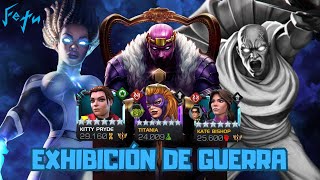 LOS DEFENSORES MÁS FUERTES EN UNA SOLA MISIÓN  quotExhibición de Guerras de Alianzaquot  MCOC [upl. by Fattal975]