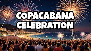 Copacabana 2024 🎉 New Year’s Eve Celebration in Rio de Janeiro  Brazil Reveillon Party in 4K [upl. by Edialeda]