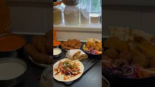 Falafel wrap recipe recipes falafel wrap shortrecipe shortrecipevideo [upl. by Ettenil]