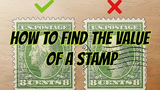 How to Find the Value of a Stamp [upl. by Aita]